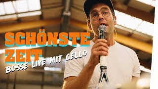 SCHÖNSTE ZEIT - Bosse live mit Cello auf dem Tennisplatz