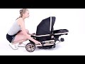 3 in 1 Luxury Baby Stroller Travel System Demo