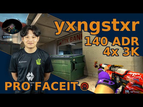 5600 ELO yxngstxr ON OVERPASS🔥 - 34/14 - CSGO PRO POV Highlights