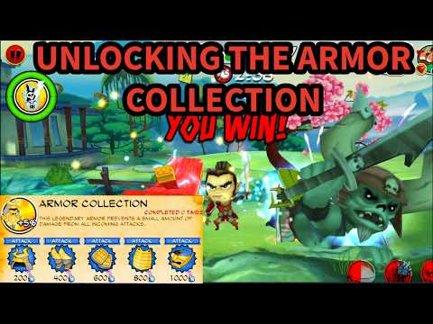 SAMURAI VS ZOMBIES DEFENSE 2(UNLOCKING THE ARMOR COLLECTION)