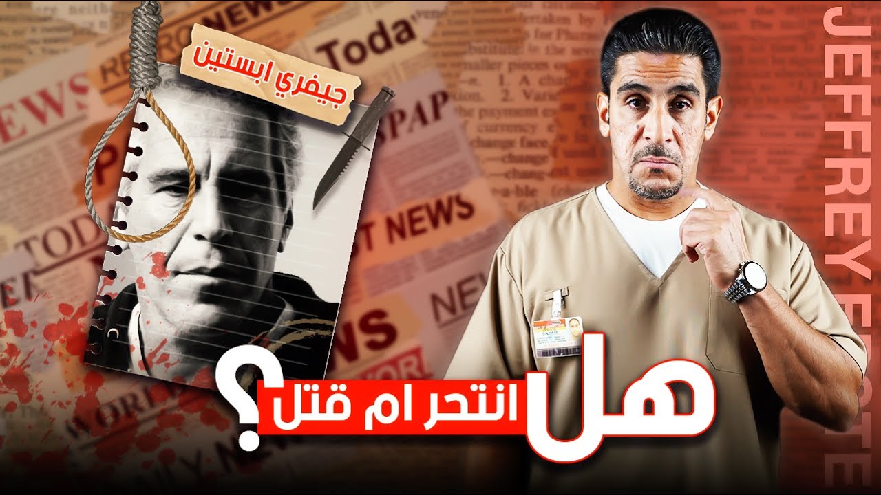 هل انتحر جيفري ابيستين ام قتل في الزنزانه - الموساد - ياسر البحري