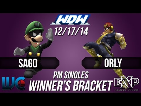 WDW 12/17/14 - Sago (Luigi) vs. ORLY (Falcon) PM Winner's Bracket