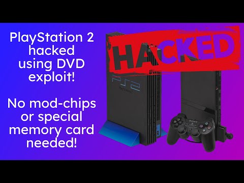 PlayStation 2 hacked using good 'ol fashioned DVD video