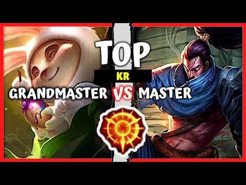 GM Teemo Top vs Master One Trick Yasuo - KR Rank S11