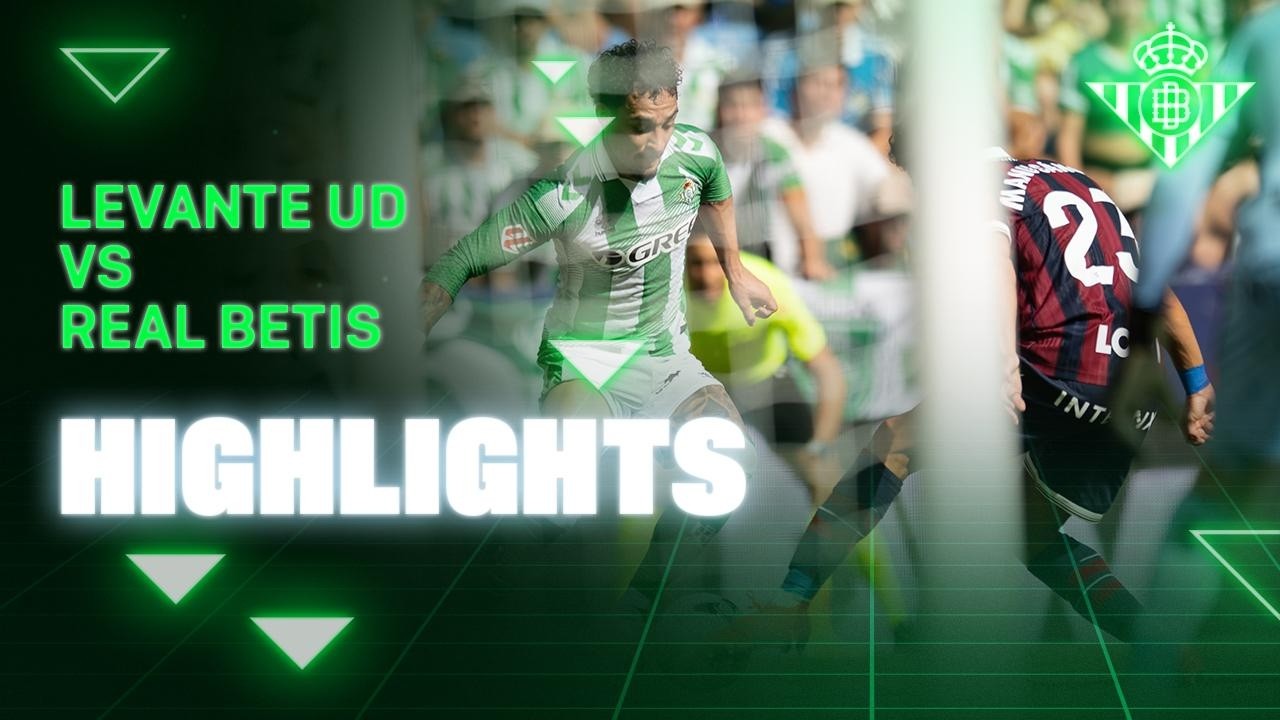 Levante UD 5 - 2 Real Betis Balompié highlights