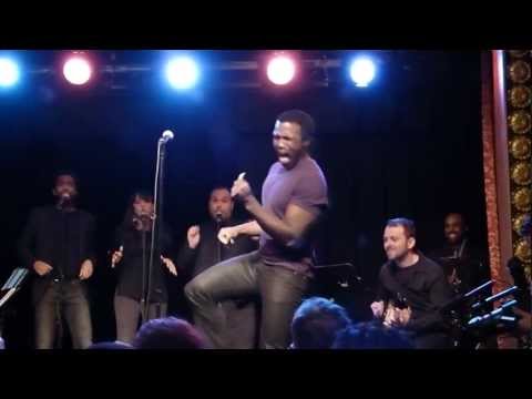Joshua Henry demonstrates how to fake performing soul music