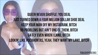 Nicki Minaj - I Can't Even Lie (Verse - Lyrics)
