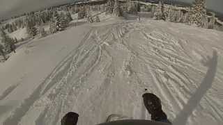 preview picture of video 'Petite jounée de ski avec les potos'