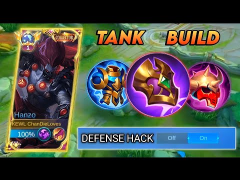 HANZO TANK BUILD 2023 | DEFENSE HACK ! | Ch4Nzo Game Play
