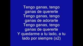 tengo ganas-pipe pelaez (letra)