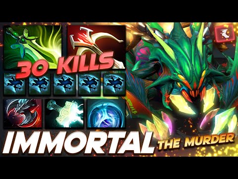 Weaver 30 Frags Super Bug Carry - Dota 2 Pro Gameplay [Watch & Learn]