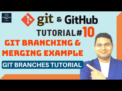 Git Tutorial #10 - Git Branching and Merging | Git Branches Tutorial