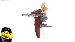 🔄 LEGO Star Wars STAP polybag from 2012 review! set 30058 re upload 20171026