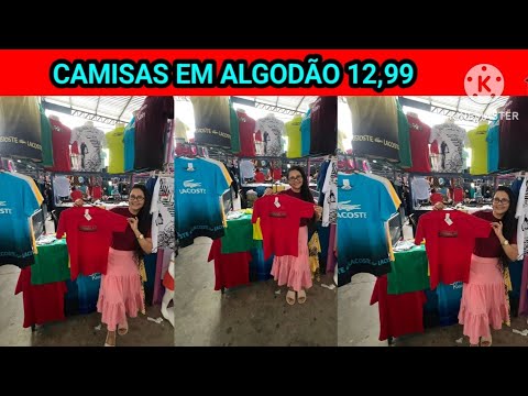 🟡CAMISAS MASCULINA EM ALGODÃO PREÇO ÚNICO 12,99 MODA CENTER SANTA CRUZ CAPIBARIBE PERNABUCO 