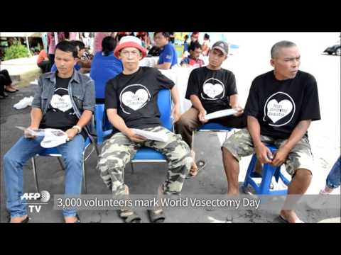 Indonesian Men Get Sterilized In Global 'Vasectomy-athon'