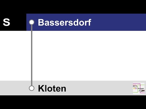 SBB/ZVV Ansagen | S Bassersdorf - Kloten | Bauarbeiten | BoJa Ansagen