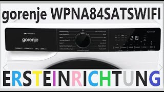 gorenje WPNA84SATSWIFI G600 nur 46,5cm tief! Waschmaschine, 8 kg, 1400 U/min