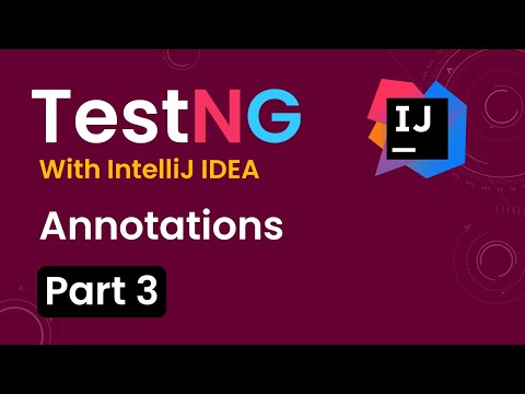 Tutorial 1 TestNG with intelliJ IDE Introduction Advantages of TestNG Setup Environment