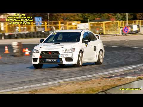 OŚKA Jacek - MITSUBISHI LANCER EVO X - WWTECH SuperOES 10 Runda Tor Kielce 19-10-2024