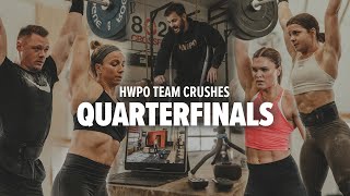HWPO Team Crushes Quarterfinals