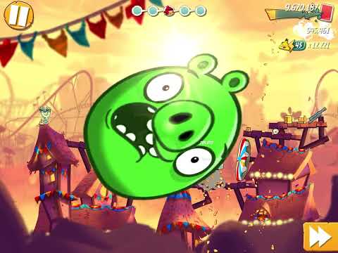Angry birds 2: level 541 (Pig city/ The Pig Apple)