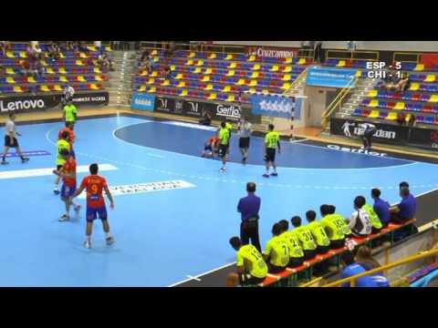 27-06-2016. 23º Campeonato Mundial Univ. BM. en Antequera. España - China Taipei ( 1ª parte )