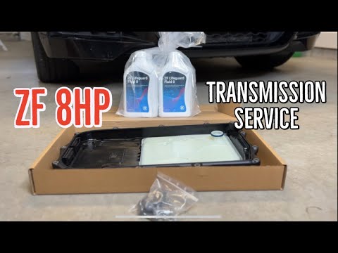 ZF 8HP Transmission Service DIY At Home! - BMW F34 340i GT (HP50, HP51, HP70, HP76)