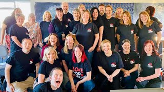 Love Pop Choir - Barry Manilow Rehearsals - Let Freedom Ring