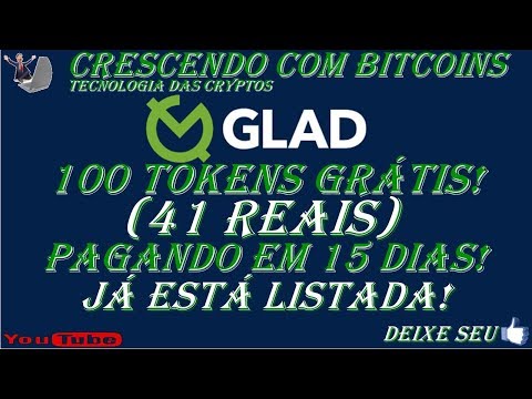 GANHE 100 TOKENS "GLAD" (41 REAIS) JÁ ESTÁ LISTADA, CORRA!