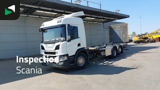 Scania P500 P 6X2 2500kg Ladebordwand BDF Lift+steering axle Retarder A cami&oacute;n de contenedores | Imagen 4 - Autoline