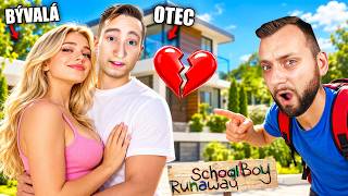 Môj OTEC Chodí s Mojou BÝVALOU PRIATEĽKOU v Schoolboy Runaway v Minecraft