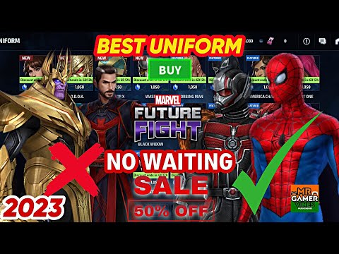 😯NO WAIT 50% OFF UNIFORM best UNIFORM now 😎 BUY in Marvel future fight Mr GAMER VINES Hindi 👍