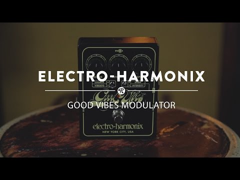 New Electro-Harmonix EHX Good Vibes Analog Modulator Guitar Effect Pedal! image 2