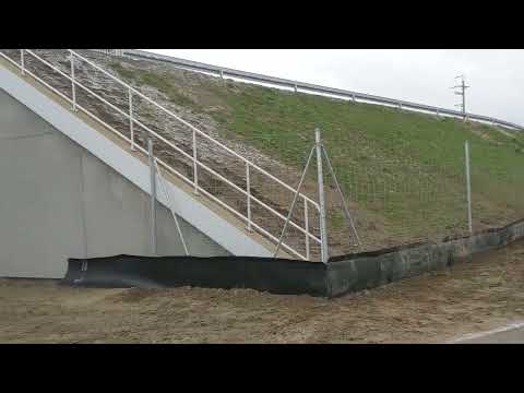 Projektowany wiadukt WD 1 km 4+483,25