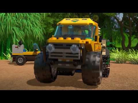 Jungle Halftrack Mission - LEGO City - 60159 - Product Animation