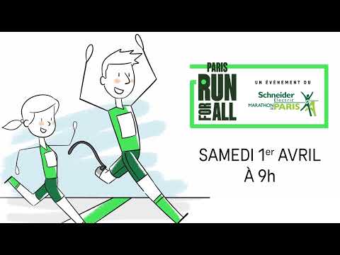 Découvre Paris Run for All - Schneider Electric Marathon de Paris
