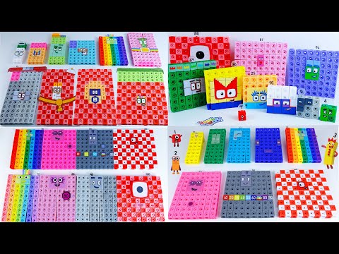 Numberblocks Compilation Building All Numbers 1 to 140! Learn & Play Together Colorful Math for Kids