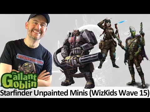 Wave 15 Starfinder Battles Deep Cuts - WizKids and Paizo Unpainted Minis