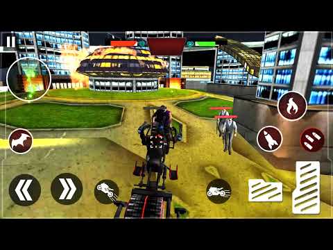 Moto Robot Transforming Bat Flying Robot Bike Game