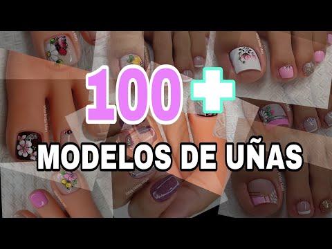 APRENDE A DECORAR UÑAS | +100 IDEAS DE UÑAS/ Diseños de uñas 💅🦶🏼😍