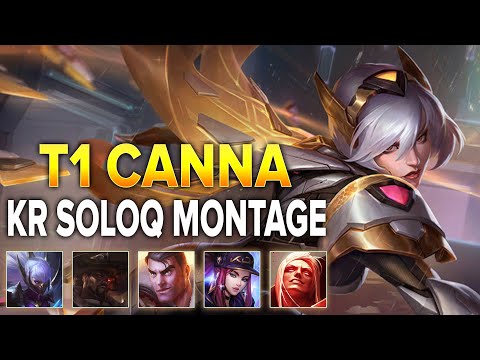 T1 Canna Montage - Challenger KR SoloQ Higlights