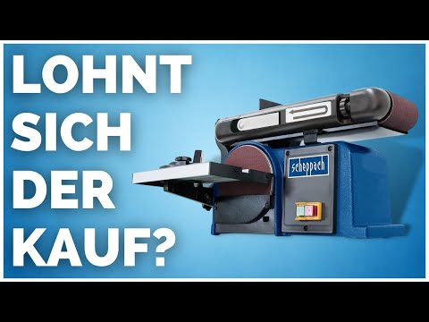 Scheppach BTS900 - Bandschleifer im Test [KURZ & KOMPAKT]