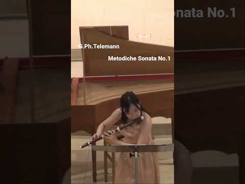 音楽学科 フラウト・トラヴェルソ演奏🎵