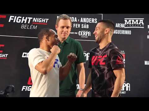 UFC Belem: John Dodson vs. Pedro Munhoz Media Day Staredown - MMA Fighting