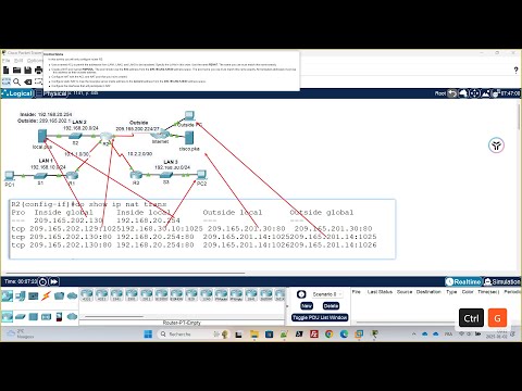 6.8.1-Packet-Tracer---Configure-Nat-For-Ipv4