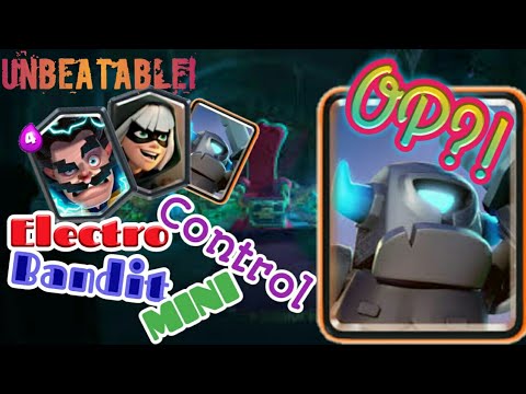 Best ELECTRO Miner poison “Mini-Bandit” Fast Cycle Deck | Unbeatable | For All Arenas.| 3.0 Elixir!.
