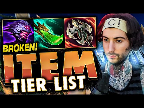 PRESEASON | Item TIER LIST | Challenger Items Guide Indepth (12.22)