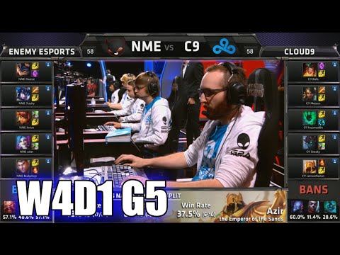 Enemy eSports vs Cloud 9 | S5 NA LCS Summer 2015 Week 4 Day 1 | NME vs C9 W4D1 G5