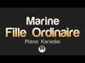 Marine - Fille ordinaire (Karaoke)
