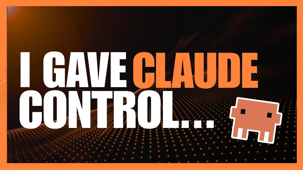 I Gave Claude Code Control...